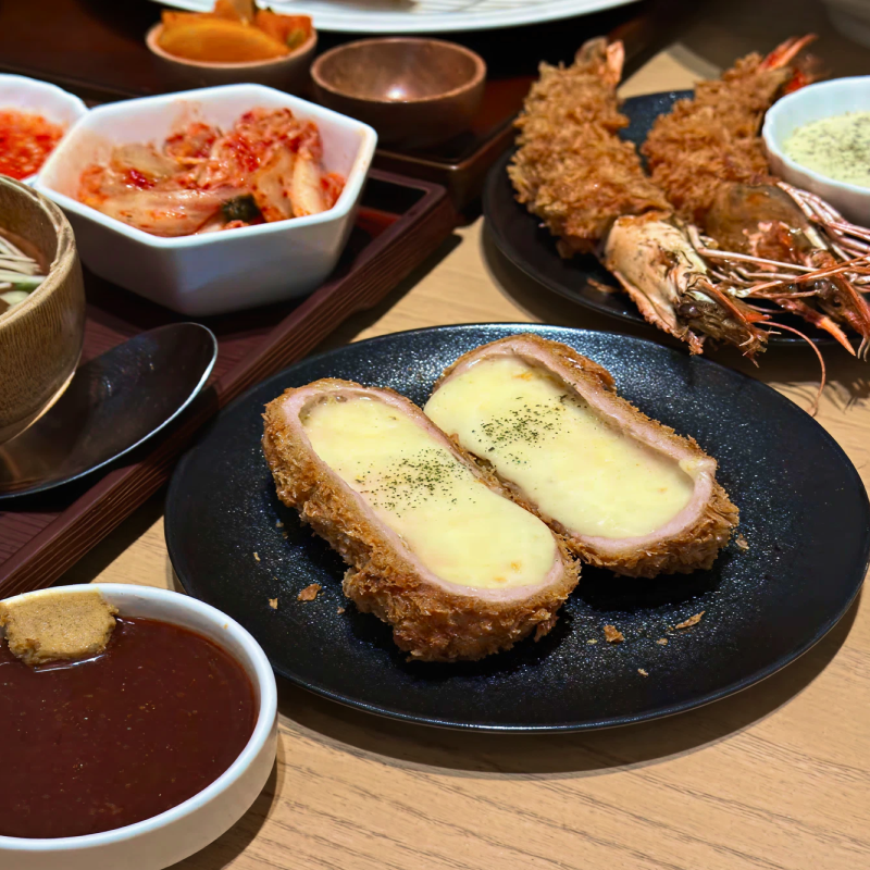 돈까스 맛집의 음식 비주얼