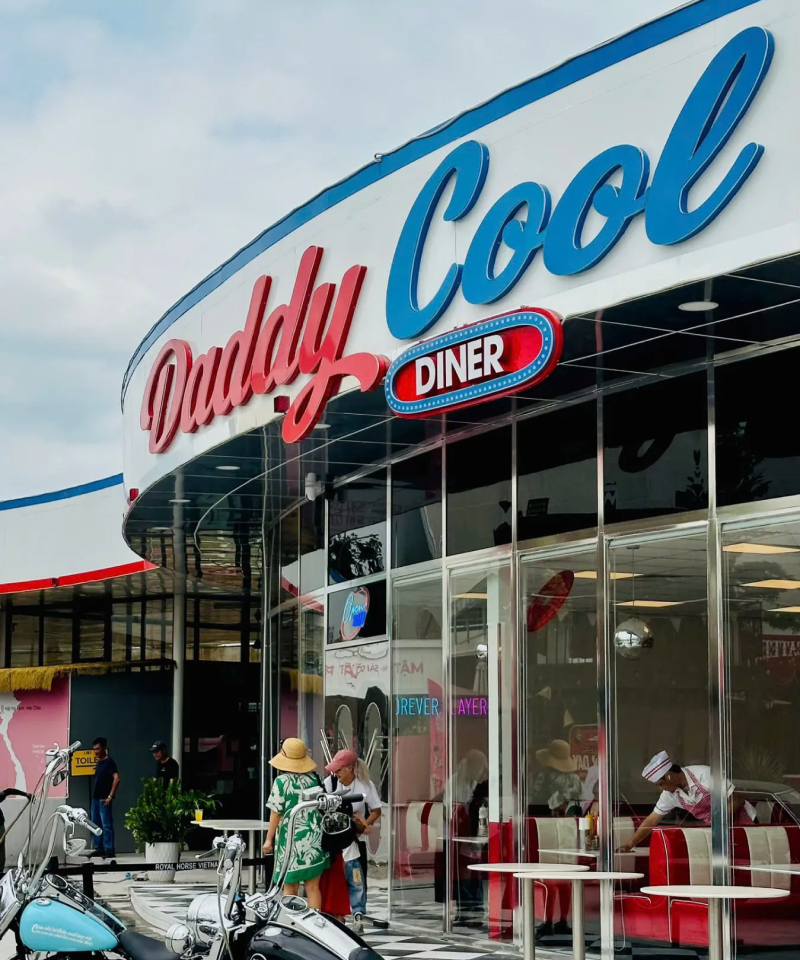 대디 쿨 디너(Daddy Cool Diner) 더 글로벌 시티에서 만난 미국 빈티지 감성의 한 조각 